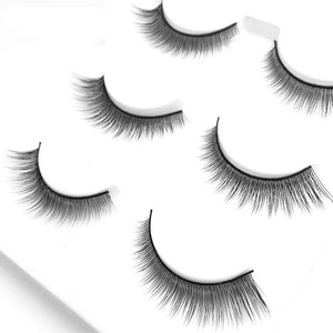 natural false eyelashes 3D mink lashes