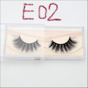 3D Mink Lashes natural handmade volume soft lashes