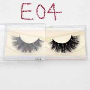 3D Mink Lashes natural handmade volume soft lashes