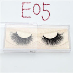 3D Mink Lashes natural handmade volume soft lashes