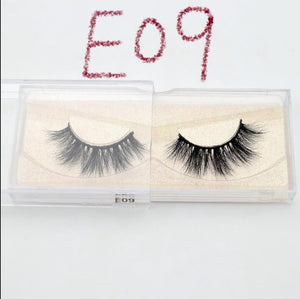 3D Mink Lashes natural handmade volume soft lashes