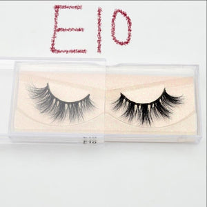 3D Mink Lashes natural handmade volume soft lashes