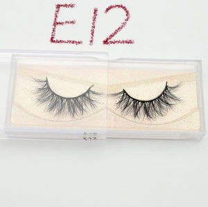 3D Mink Lashes natural handmade volume soft lashes