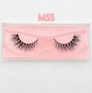 3D Mink Lashes natural handmade volume soft lashes