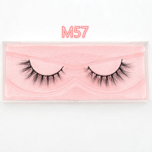 3D Mink Lashes natural handmade volume soft lashes