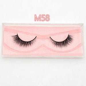 3D Mink Lashes natural handmade volume soft lashes