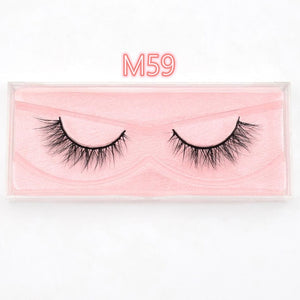 3D Mink Lashes natural handmade volume soft lashes