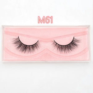 3D Mink Lashes natural handmade volume soft lashes
