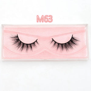 3D Mink Lashes natural handmade volume soft lashes
