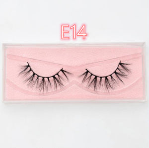 3D Mink Lashes natural handmade volume soft lashes