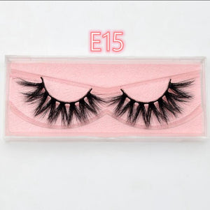 3D Mink Lashes natural handmade volume soft lashes