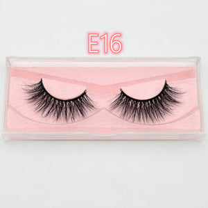 3D Mink Lashes natural handmade volume soft lashes