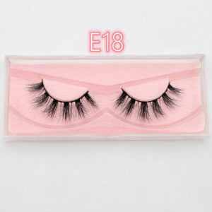 3D Mink Lashes natural handmade volume soft lashes