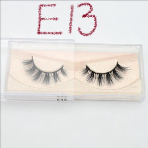 3D Mink Lashes natural handmade volume soft lashes