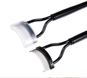 Lash Separator Lift Curl Metal Brush Mascara Guide Applicator