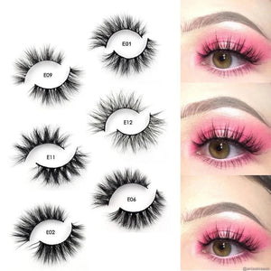 Mink Lashes 3D Mink Eyelashes 100% Cruelty free Lashes
