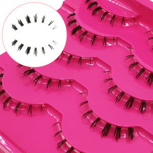 Handmade 3D Natural Under Lashes Bottom Extension