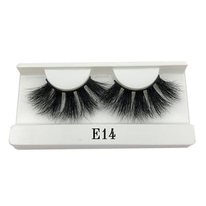 25mm False Eyelashes Wholesale Thick Strip 25mm 3D Mink Lashes