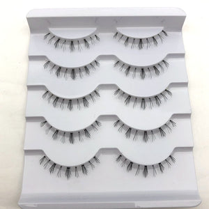 super soft clear band bottom false eyelash
